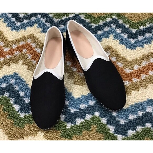 J.CREW Other - Woman’s J Crew Black and White 9.5 Slip On Shoes